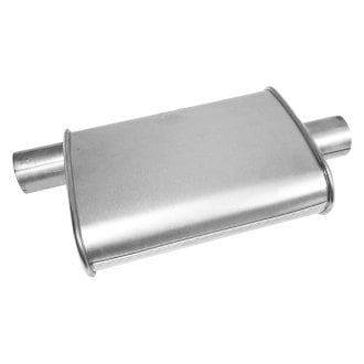 Walker® - Steel Oval Installer Turbo Aluminized Exhaust Muffler