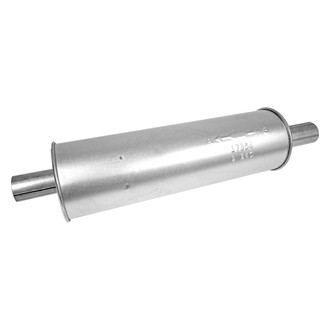 Walker® - SoundFX™ Steel Round Aluminized Exhaust Muffler (2" Offset ID, 2" Offset OD, 20" Length)