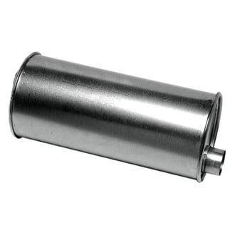 Walker® - Pro-Fit Economy™ Steel Round Aluminized Exhaust Muffler (2" Offset ID, 2" Offset OD, 15" Length)