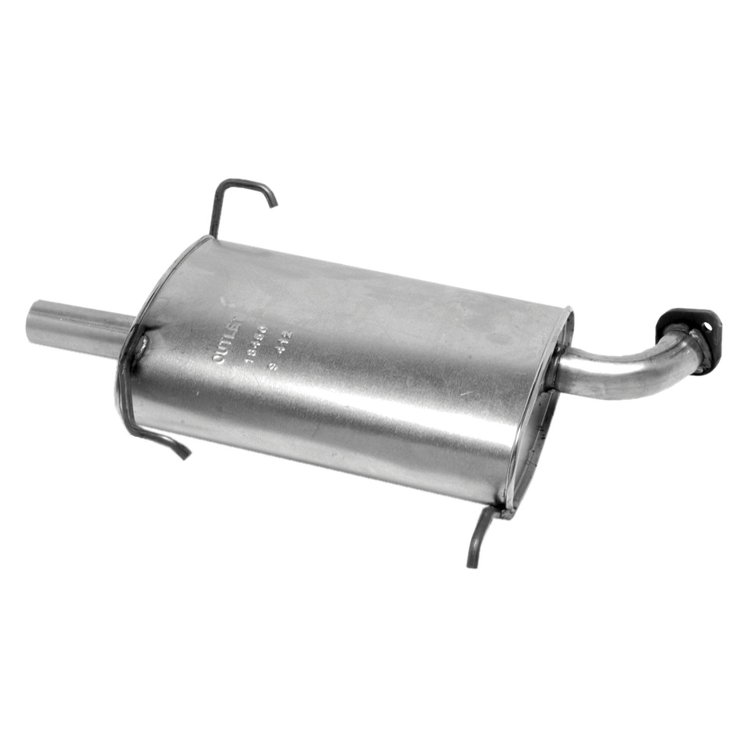 Walker® 18450 - SoundFX™ Aluminized Steel Oval Direct Fit Exhaust