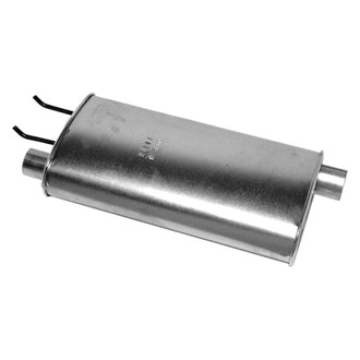 Walker® - Quiet-Flow™ Stainless Steel Driver Side Oval Aluminized Exhaust Muffler