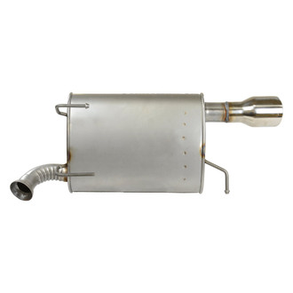 Walker® - Quiet-Flow™ Passenger Side Steel Oval Exhaust Muffler