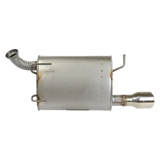 Walker® - Quiet-Flow™ Stainless Steel Driver Side Oval Exhaust Muffler
