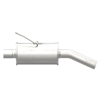 Walker® - Aluminized Steel Passenger Side Round Exhaust Resonator and Pipe Assembly