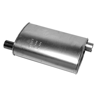 Walker® - Quiet-Flow™ Front Stainless Steel Oval Aluminized Exhaust Muffler