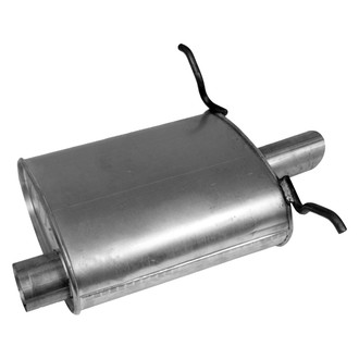 Walker® - Quiet-Flow™ Stainless Steel Rear Oval Aluminized Exhaust Muffler