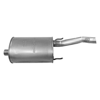 Walker® - Quiet-Flow™ Driver Side Stainless Steel Oval Aluminized Exhaust Muffler