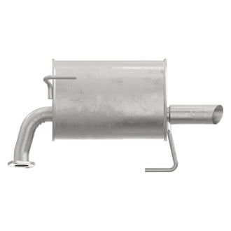 Walker® - Quiet-Flow™ Driver Side Stainless Steel Oval Aluminized Exhaust Muffler