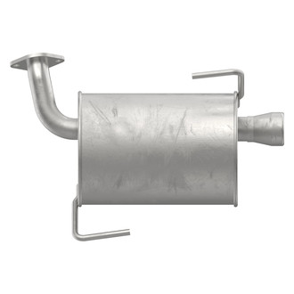 Walker® - Quiet-Flow™ Driver Side Stainless Steel Oval Bare Exhaust Muffler