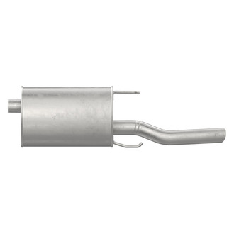 Walker® - Quiet-Flow™ Driver Side Stainless Steel Oval Bare Exhaust Muffler and Pipe Assembly