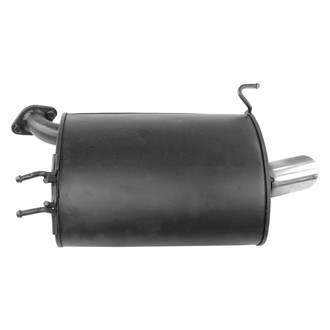 Walker® - Quiet-Flow™ Steel Driver Side Oval Painted Exhaust Muffler and Pipe Assembly