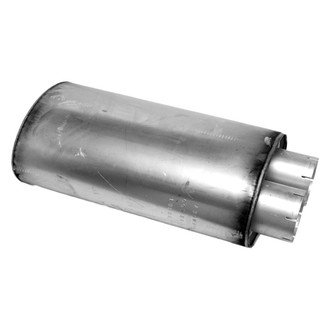 Walker® - Heavy Duty Steel Oval Truck Aluminized Exhaust Muffler (5" Offset ID, 5" Offset OD, 25" Length)