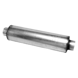 Walker® - Heavy Duty Steel Round Aluminized Exhaust Muffler (5" Center ID, 5" Center OD, 33" Length)