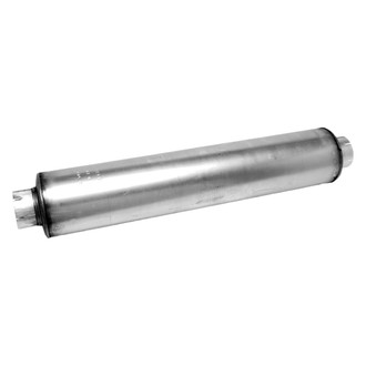 Walker® - Heavy Duty Steel Round Aluminized Exhaust Muffler (5" Center ID, 5" Center OD, 44" Length)