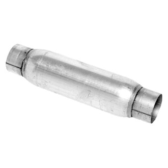 Walker® - Glass Pack Series Stainless Steel Round Aluminized Exhaust Muffler (2" ID, 2" OD, 20" Length)