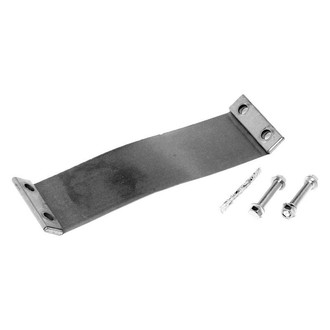 Walker® - Heavy Duty Aluminized Steel Flat Strap Band Clamp (3.5" Diameter)