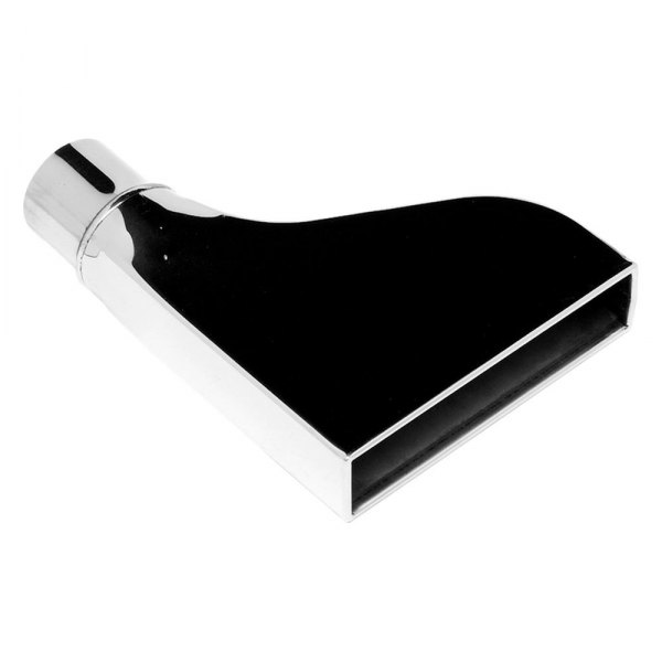 Walker® - Steel Camaro Style Rectangular Buffed and Polished Exhaust Tip