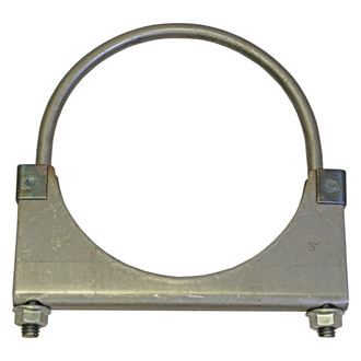 Walker® - Heavy Duty Steel Natural U-Bolt Clamp (5" Diameter)