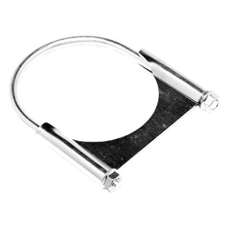 Walker® - Heavy Duty Steel Natural Guillotine U-Bolt Clamp (3" Diameter, 3" Bend Radius)