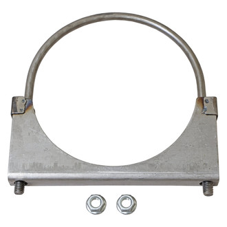 Walker® - Heavy Duty Steel Natural U-Bolt Clamp (6" Diameter)