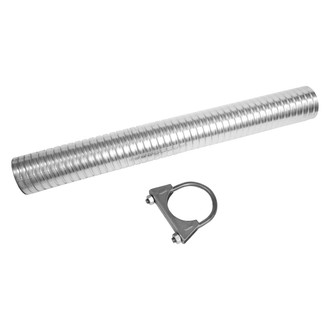 Walker® - Aluminized Steel ID-ID Flex Pipe Kit (2" Inlet, 2" Outlet, 18" Length)