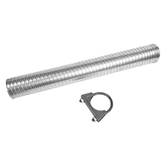 Walker® - Aluminized Steel ID-ID Flex Pipe Kit (2.125" Inlet, 2.125" Outlet, 18" Length)