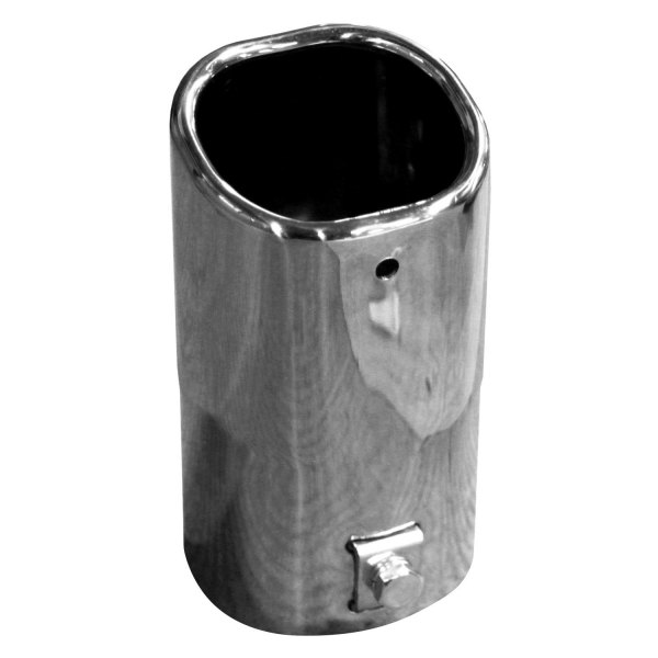 Walker® - Steel Square Chrome Exhaust Tip