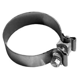 Walker® - Heavy Duty Aluminized Steel Round Band Clamp (3.5" Diameter)