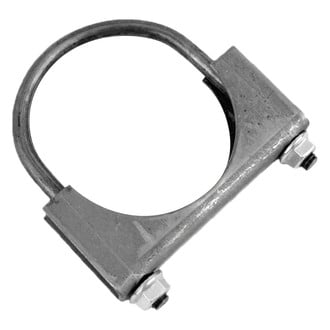 Walker® - Standard Steel Natural U-Bolt Clamp (1.5" Diameter, 11" Overall Length, 1.5" Bend Radius)