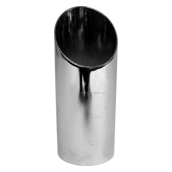 Walker® - Steel Round Angle Cut Chrome Exhaust Tip