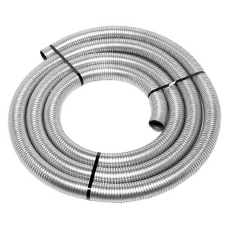 Walker® - Heavy Duty Galvanized Steel Flex Tube (4" Inlet, 4" Outlet, 4" Diameter, 25" Overall Length)