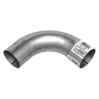 Walker® - Heavy Duty Aluminized Steel 90 Degree Exhaust Elbow Pipe (2.75" Diameter, 2.75" Inlet, 2.75" Outlet, 12.75" Overall Length, 5" Bend Radius)