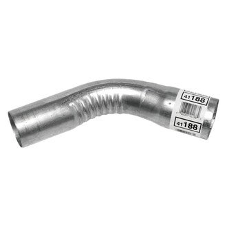Walker® - Aluminized Steel 45 Degree Exhaust Elbow Pipe (2.25" Inlet, 2.25" Outlet, 12" Overall Length, 4.5" Bend Radius)