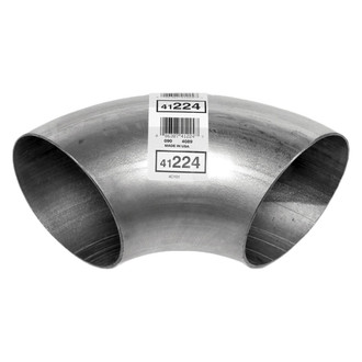 Walker® - Heavy Duty Aluminized Steel 90 Degree Exhaust Elbow Pipe (5" Diameter, 5" Inlet, 5" Outlet, 10" Overall Length, 5.5" Bend Radius)