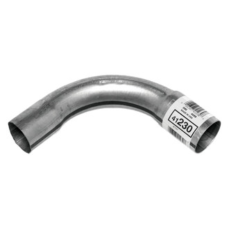 Walker® - Aluminized Steel 90 Degree Exhaust Elbow Pipe (1.875" Inlet, 1.875" Outlet, 12.75" Overall Length, 4" Bend Radius)