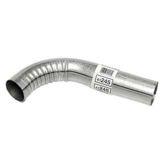 Walker® - Aluminized Steel Turndown Exhaust Pipe Spout (2.25" Inlet, 2.25" Outlet, 12" Overall Length)