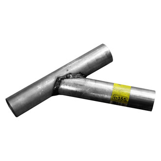 Walker® - Aluminized Steel Exhaust Y-Pipe (2.25" Inlet, 2.25" Outlet, 12" Overall Length)