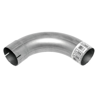 Walker® - Heavy Duty Aluminized Steel 90 Degree Exhaust Elbow Pipe (3.5" Diameter, 3.5" Inlet, 3.5" Outlet, 18" Overall Length, 7" Bend Radius)