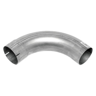 Walker® - Heavy Duty Aluminized Steel 90 Degree Exhaust Elbow Pipe (4" Diameter, 4" Inlet, 4" Outlet, 20" Overall Length, 8" Bend Radius)