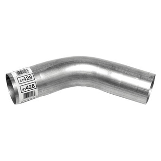 Walker® - Heavy Duty Aluminized Steel 45 Degree Exhaust Elbow Pipe (3" Diameter, 3" Inlet, 3" Outlet, 14" Overall Length, 6" Bend Radius)