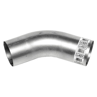 Walker® - Heavy Duty Aluminized Steel 45 Degree Exhaust Elbow Pipe (5" Diameter, 5" Inlet, 5" Outlet, 16" Overall Length, 8" Bend Radius)