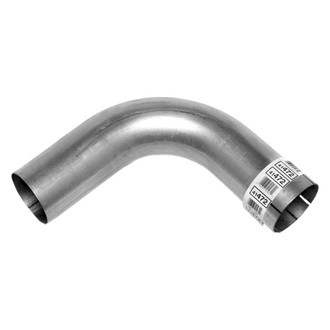 Walker® - Heavy Duty Aluminized Steel 90 Degree Exhaust Elbow Pipe (4" Diameter, 4" Inlet, 4" Outlet, 24" Overall Length, 6" Bend Radius)