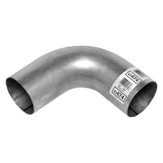 Walker® - Heavy Duty Aluminized Steel 90 Degree Exhaust Elbow (4" Diameter, 4" Inlet, 4" Outlet, 16" Overall Length, 4" Bend Radius)