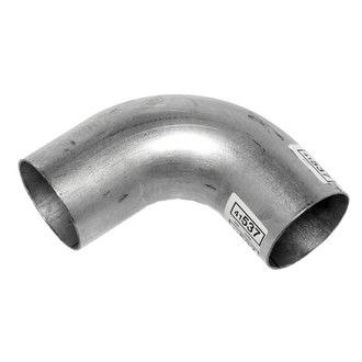 Walker® - Heavy Duty Aluminized Steel 90 Degree Exhaust Elbow Pipe (3.5" Diameter, 3.5" Inlet, 3.5" Outlet, 12" Overall Length, 3.5" Bend Radius)