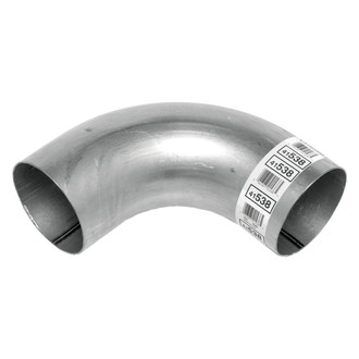 Walker® - Heavy Duty Aluminized Steel 90 Degree Exhaust Elbow Pipe (5" Diameter, 5" Inlet, 5" Outlet, 17" Overall Length, 6" Bend Radius)