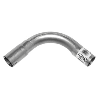 Walker® - Heavy Duty Aluminized Steel 90 Degree Exhaust Elbow Pipe (2" Diameter, 2" Inlet, 2" Outlet, 18" Overall Length, 4.5" Bend Radius)