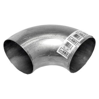 Walker® - Heavy Duty Aluminized Steel 90 Degree Exhaust Elbow Pipe (6" Diameter, 6" Inlet, 6" Outlet, 13" Overall Length, 6.5" Bend Radius)