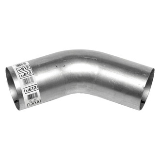 Walker® - Heavy Duty Aluminized Steel 45 Degree Exhaust Elbow Pipe (5" Diameter, 5" Inlet, 5" Outlet, 16" Overall Length, 5.5" Bend Radius)