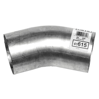 Walker® - Heavy Duty Aluminized Steel 30 Degree Exhaust Elbow Pipe (4" Diameter, 4" Inlet, 4" Outlet, 8" Overall Length, 6" Bend Radius)