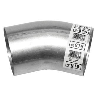 Walker® - Heavy Duty Aluminized Steel 30 Degree Exhaust Elbow Pipe (5" Diameter, 5" Inlet, 5" Outlet, 8" Overall Length, 6" Bend Radius)